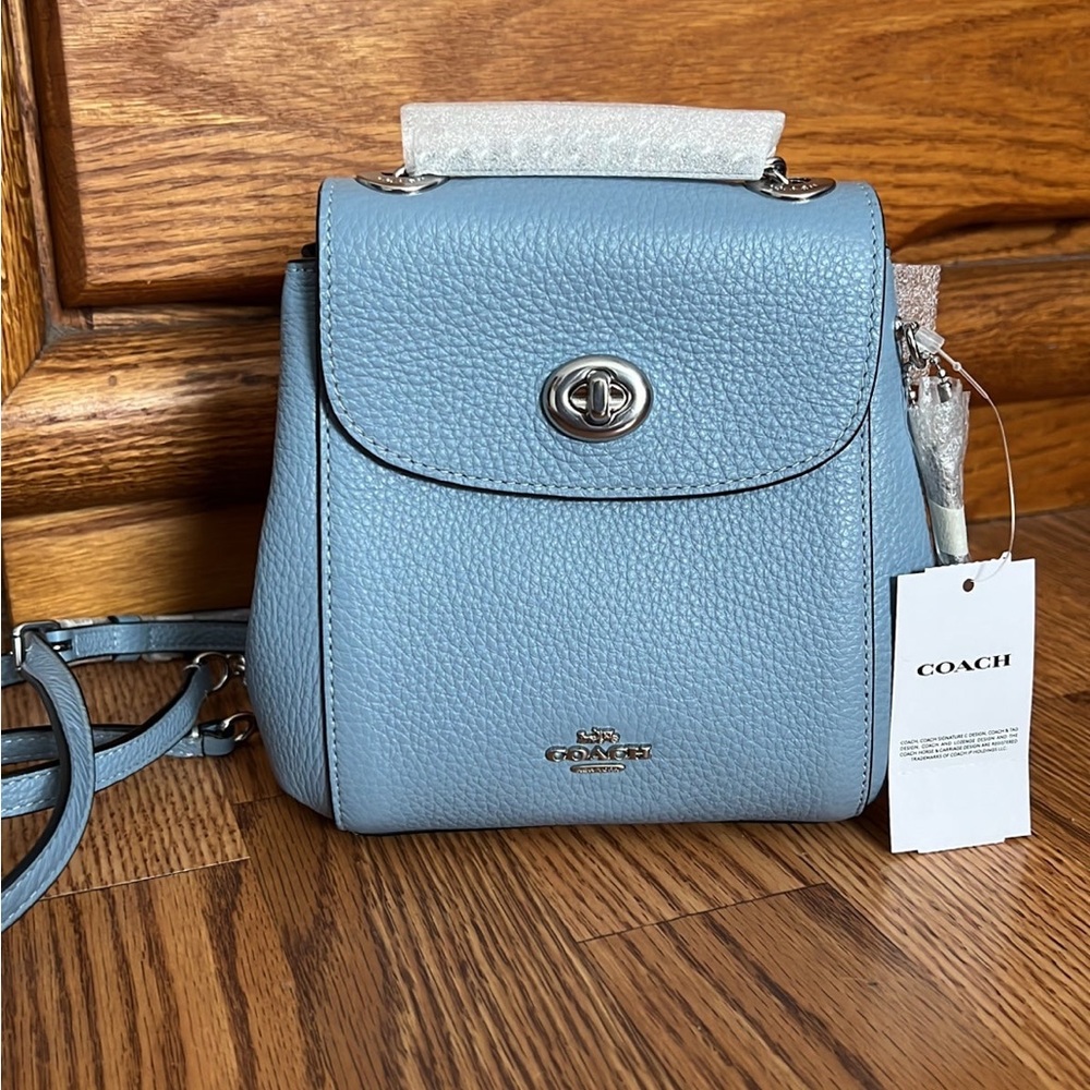 Coach mini backpack